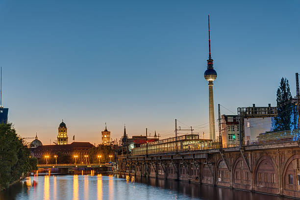 istock Twilight at the river Spree, Berlin 611212130