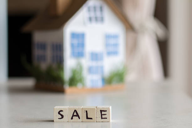 istock Mortgage concept focused on the letters 611212728