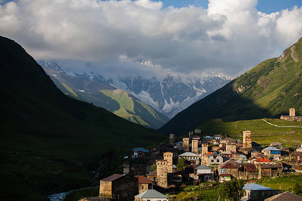 istock Village of Ushguli, Georgia 611212732