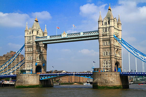 istock Tower Bridge over the River Thames in London 611215886