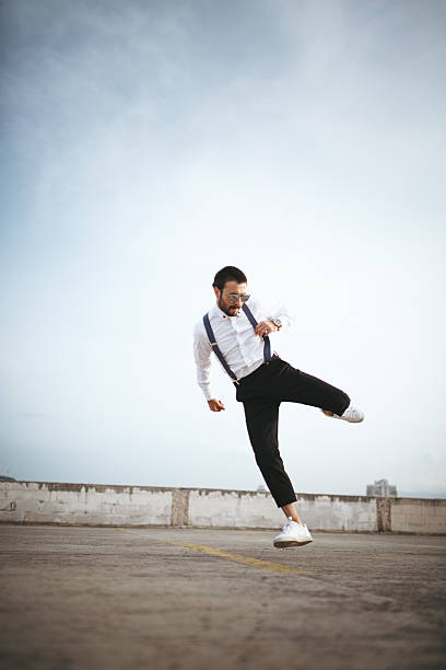 istock Jumping adult man 611216930