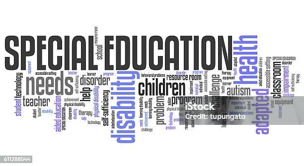 Special Education Stock Photo - Download Image Now - Special Education, Single Word, Word Cloud