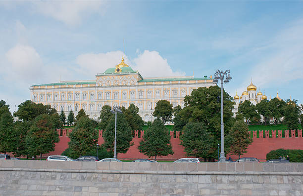 istock View of the Kremlin from the Moskva River 611289384