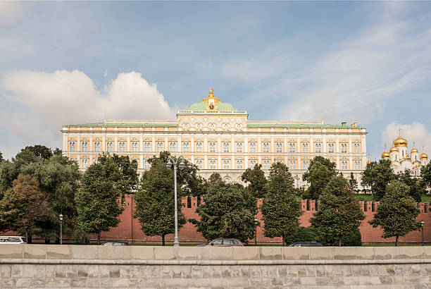 istock View of the Kremlin from the Moskva River 611289474
