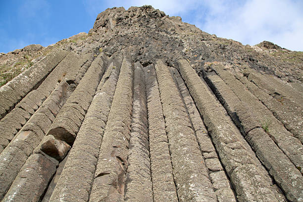 istock Organ Structure on Giants Causeway Coastal Footpath; County Antr 611290210