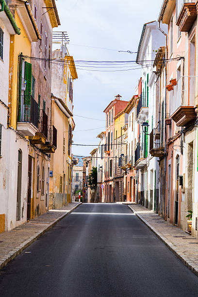 istock typical village alley in majorca, soller 611291320