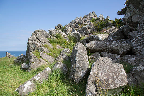 Rocks at Murlough Beach; County Antrim
