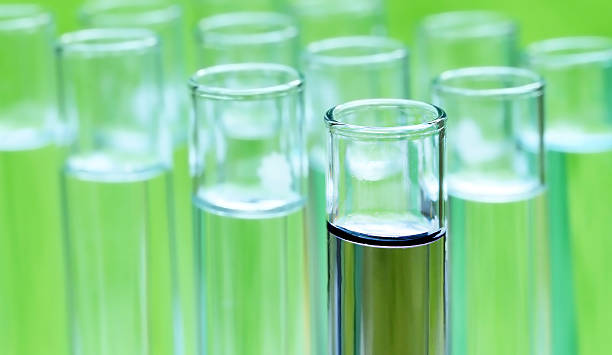 istock Test tubes in a research laboratory 611291824