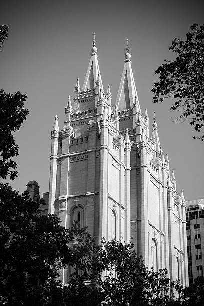 istock Salt Lake Temple, Utah 611292220