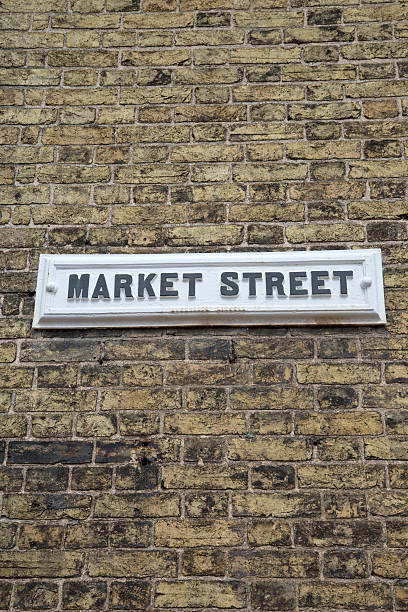 istock Market Street Sign 611293286
