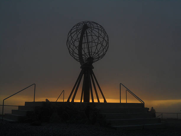 istock Chasing the Midnight Sun at North Cape of Norway 611293906