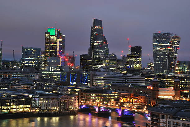 istock City Lights at Dusk 611296060