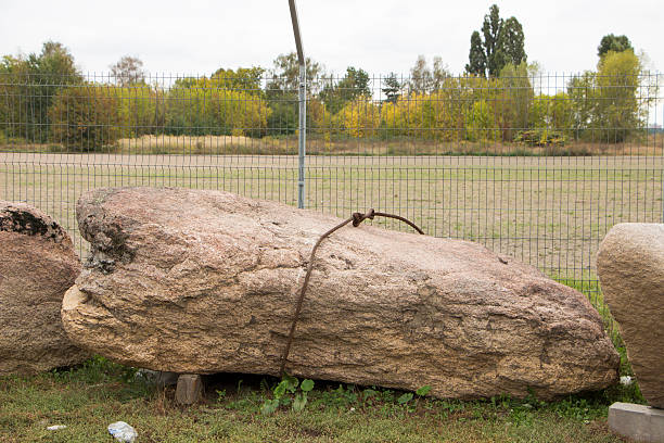 istock large cobble stones on the ground for landscaping 611296562