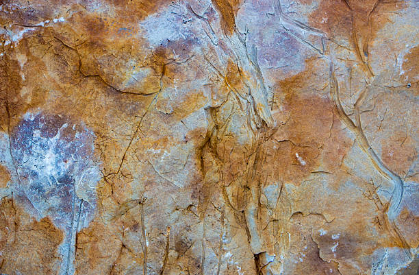 istock Tuff is a vulcanic stone.  close-up background texture 611296870