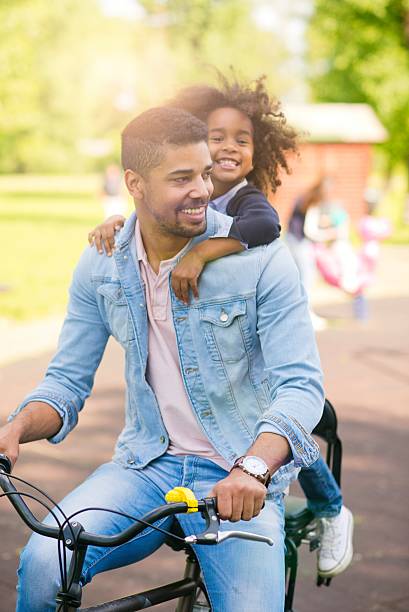 istock Let's ride bike together. 611298356