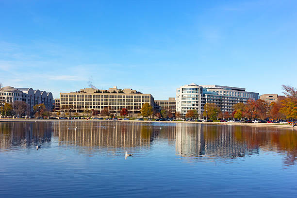istock Capitol Reflecting pool in Washington DC, USA. 611304660