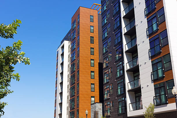 istock Urban residential architecture. 611304674