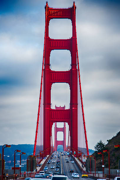 istock North Tower of the Golden Gate Bridge at Rush Hour 611308534