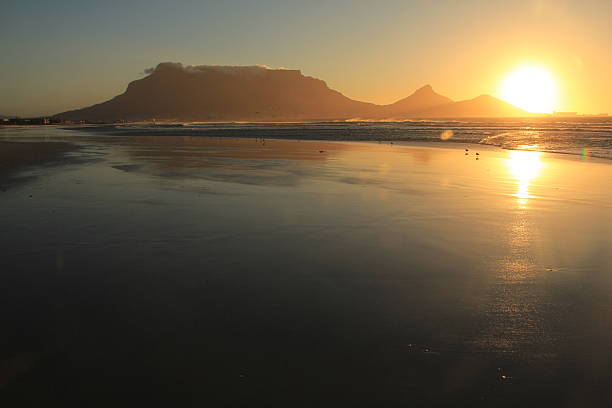 istock Beautiful sunset at Cape Town 611311602