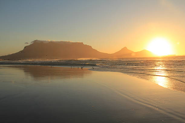 istock Beautiful sunset at Cape Town 611311620