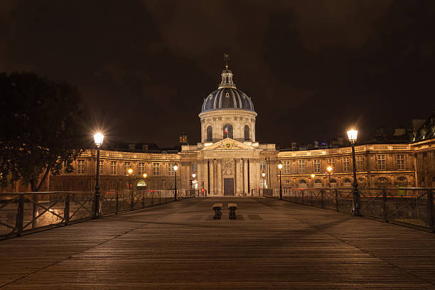 The Institut de France. The Institut de France. From the Pont des Arts,Paris France. Universities in France stock pictures, royalty-free photos & images