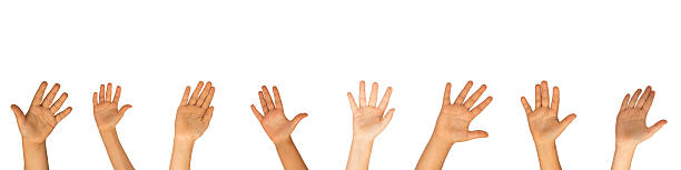 istock isolated child hand and finger 611312262
