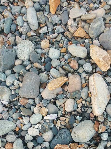 istock Full Frame Background Maine Beach Rocks, Acadia National Park 611313934