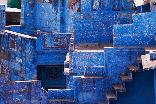 View of Jodhpur, the Blue City, Rajasthan, India