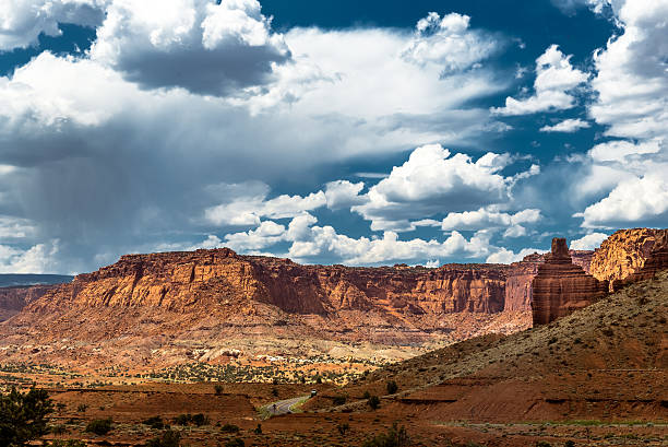 istock Dramatic Canyon Landscape in Capital Reef National Park 611316622