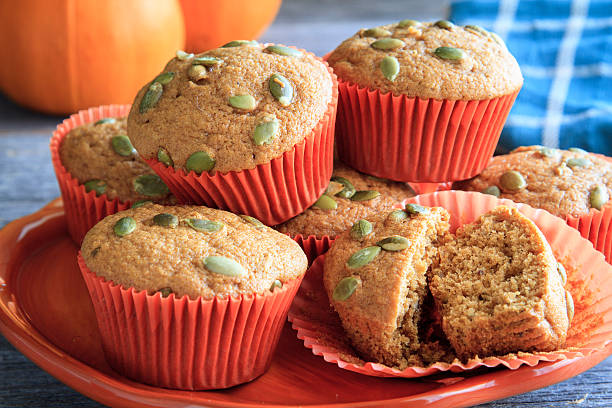 istock Fresh Baked Pumpkin Muffins 611316762