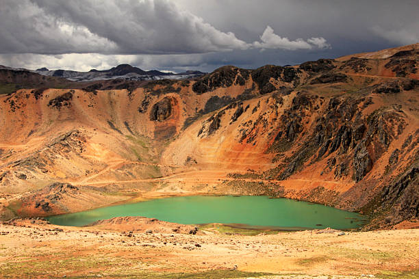 istock Colorful mountains in peruvian andes 611320770