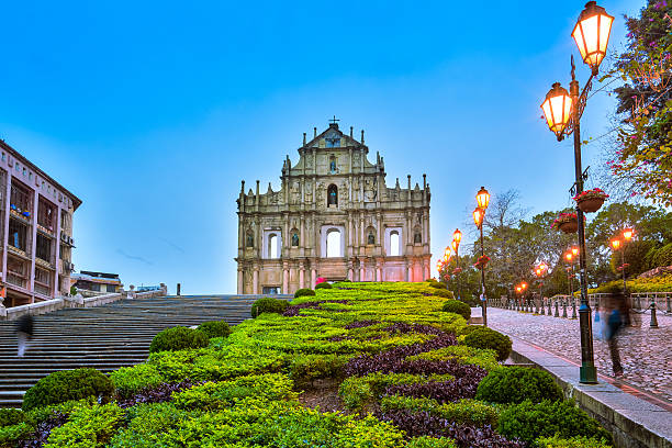 istock The Ruins of St. Paul's in Macau 611322074