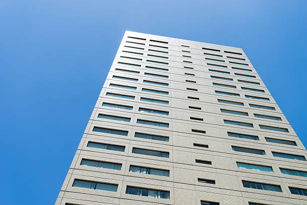 istock The highrise building in Japan. 4 611322100