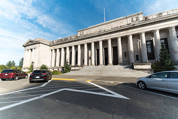 Washington State Supreme Court Temple of Justice Front Facade