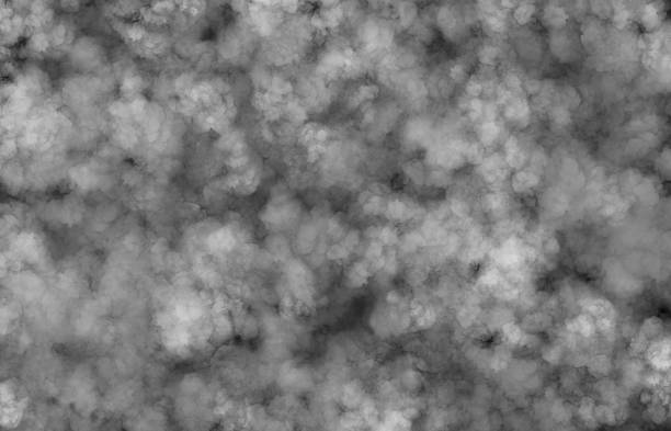 istock Abstract smoke hallaween horror for texture and background. 611325454