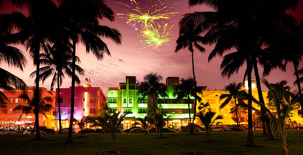 istock New Year Fireworks over Miami Beach 611331200