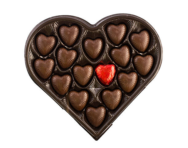 istock Candy hearts on Valentine's Day 611335180