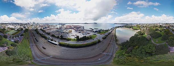 istock Aerial View Auckland City. 611590390