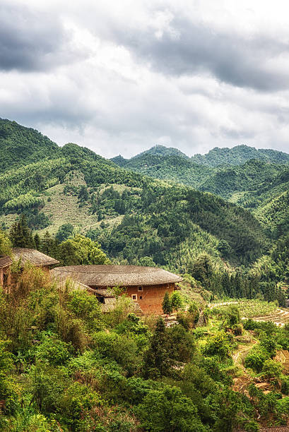 istock Hakka Roundhouse tulou 611592436
