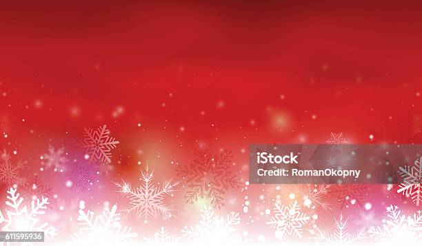 Red Christmas Background Stock Illustration - Download Image Now - Backgrounds, Christmas, Red