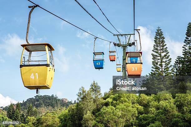 Xiamen Cable Car Stock Photo - Download Image Now - Aerial View, Asia, Car