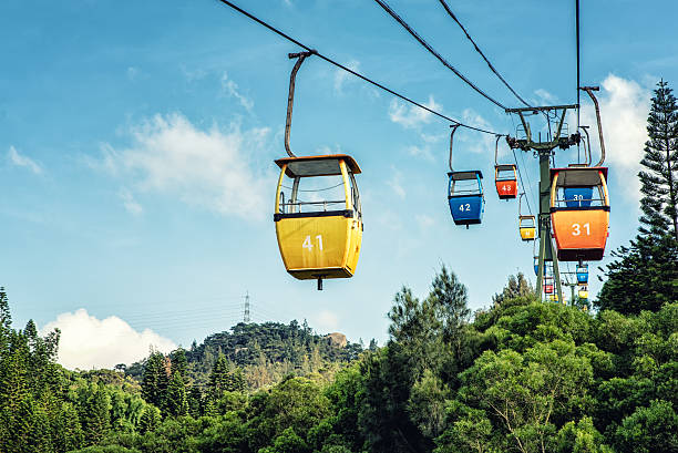 teleférico de xiamen - fujian province fotografías e imágenes de stock