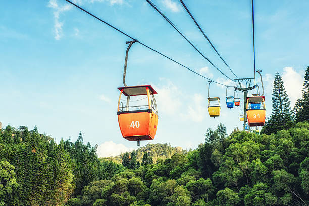 teleférico de xiamen - fujian province fotografías e imágenes de stock