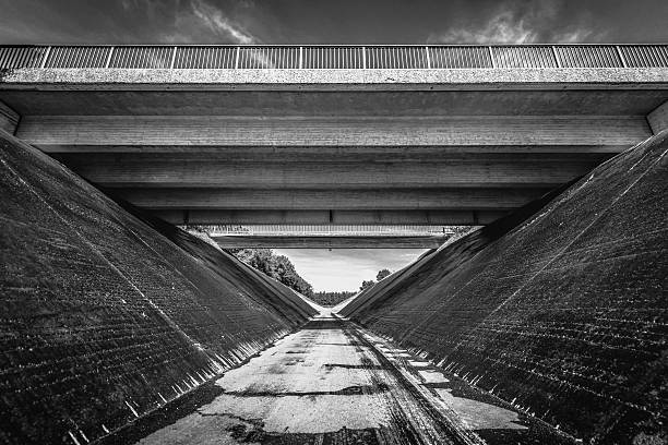 istock architecture of emty alz canal altoetting germany 611596498