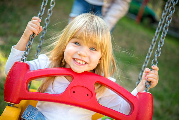 Happy little girl