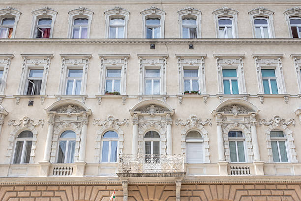 istock Apartment Buidling in Budapest Hungary 611604770