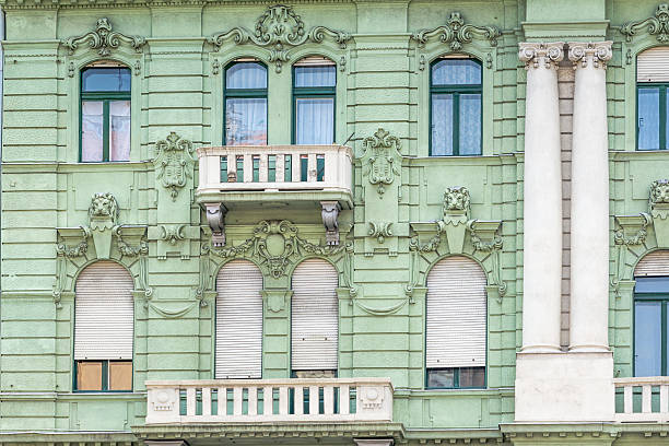 istock Apartment Buidling in Budapest Hungary 611604812