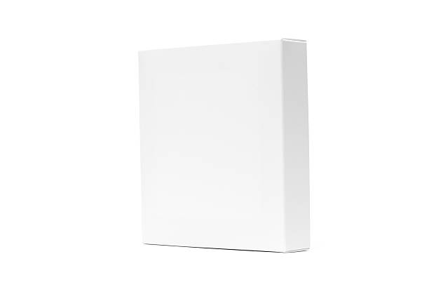 istock White tray or white paper package box isolated on White 611606184