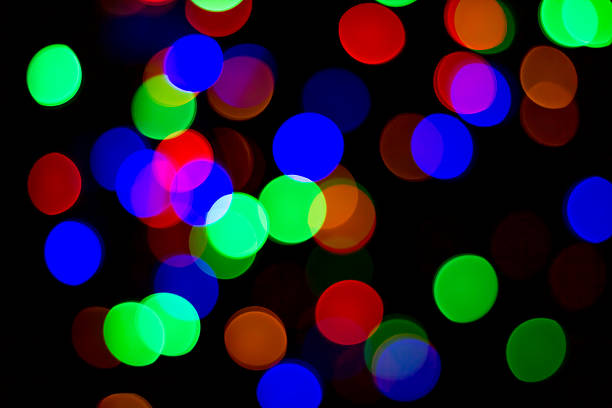 istock Bokeh many colors, background or texture 611606378