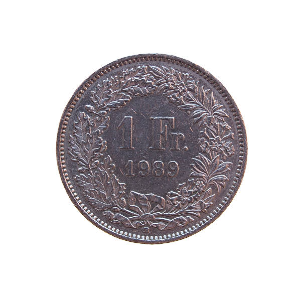 istock Swiss Franc coin 611607288